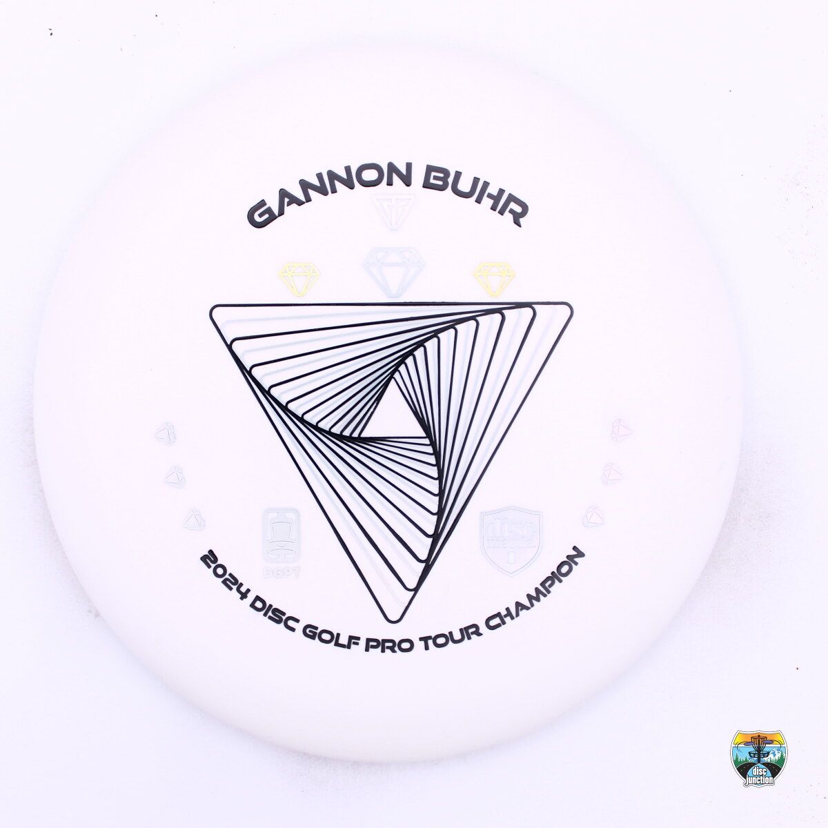 Discmania D-Line Flex 3 P2x Triumph Series Gannon Buhr 2024 DGPT Champion, Manufacturer Weight Range: 173+ Grams, Color: White, Serial Number: 0380-0006