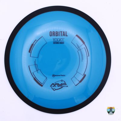 MVP Neutron Orbital, Manufacturer Weight Range: 160-164 Grams, Color: Blue/Black, Serial Number: 0401-0436