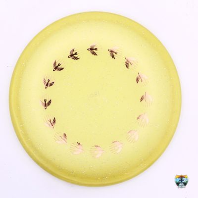 Infinite Discs Concrete Anubis, Manufacturer Weight Range: 177+ Grams, Color: Yellow, Serial Number: 0412-0006