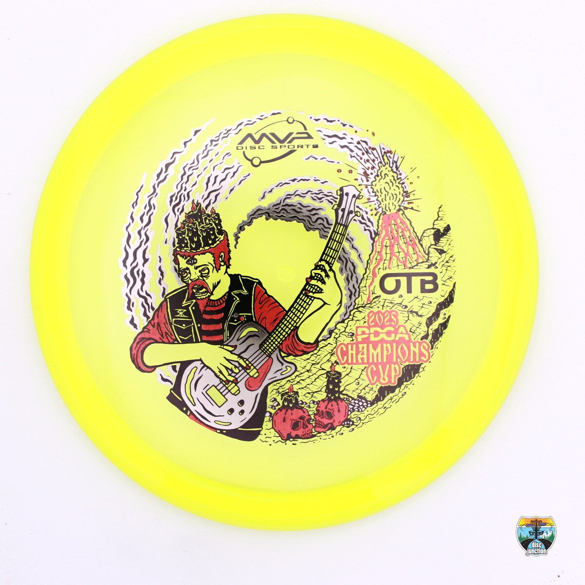 Axiom Prism Proton Soft Pyro 2025 OTB Open Champions Cup Edition, Manufacturer Weight Range: 176-179 Grams, Color: Yellow/Yellow, Serial Number: 0425-0134