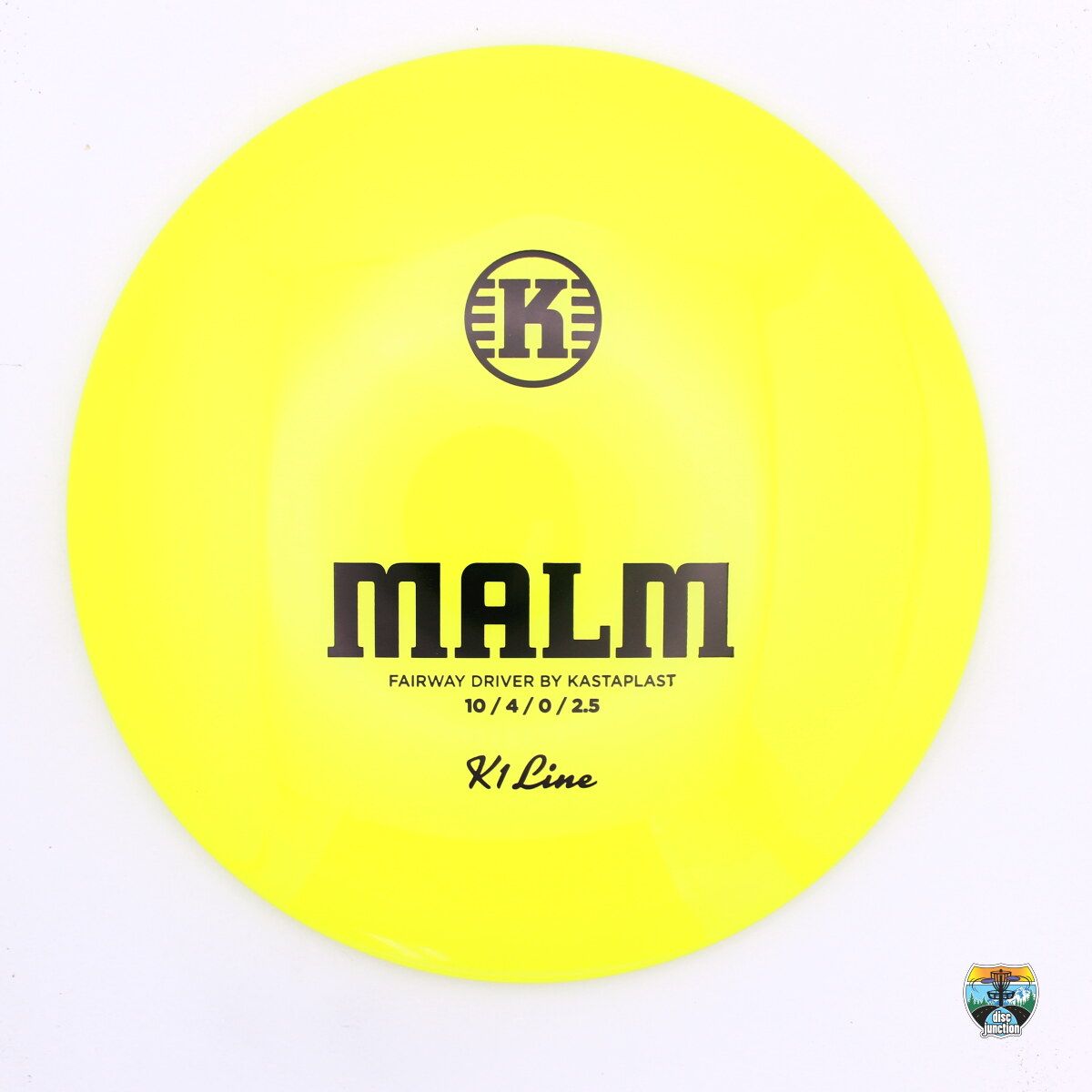 Kastaplast K1 Line Malm, Manufacturer Weight Range: 173+ Grams, Color: Yellow, Serial Number: 0426-0022