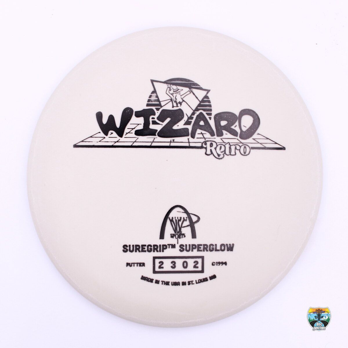 Gateway Superglow SSS Wizard Retro, Manufacturer Weight Range: 173-176 Grams, Color: White, Serial Number: 0149-0076