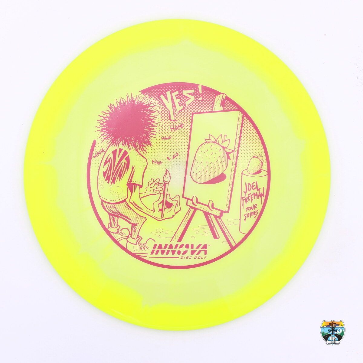 Innova Halo Star Proto Glow Savant 2024 Tour Series Joel Freeman, Manufacturer Weight Range: 173-175 Grams, Color: Yellow/Yellow, Serial Number: 0157-0022