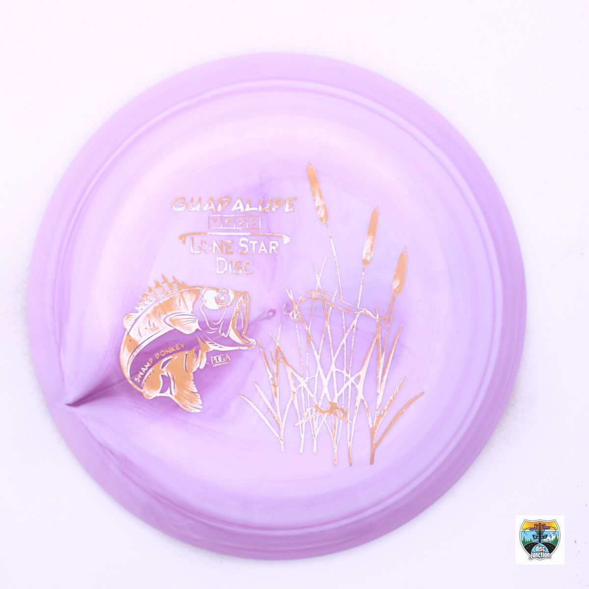 Lone Star Disc Bravo Guadalupe, Manufacturer Weight Range: 173-176 Grams, Color: Purple, Serial Number: 0010-0687