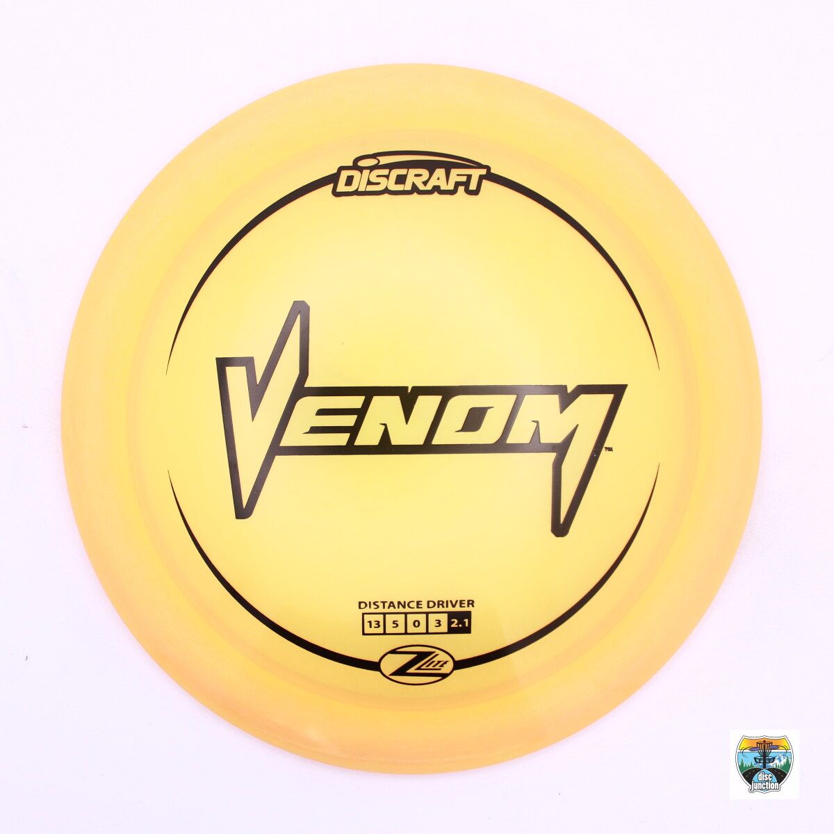 Discraft Z Lite Venom, Manufacturer Weight Range: 151-159 Grams, Color: Orange, Serial Number: 0055-0091