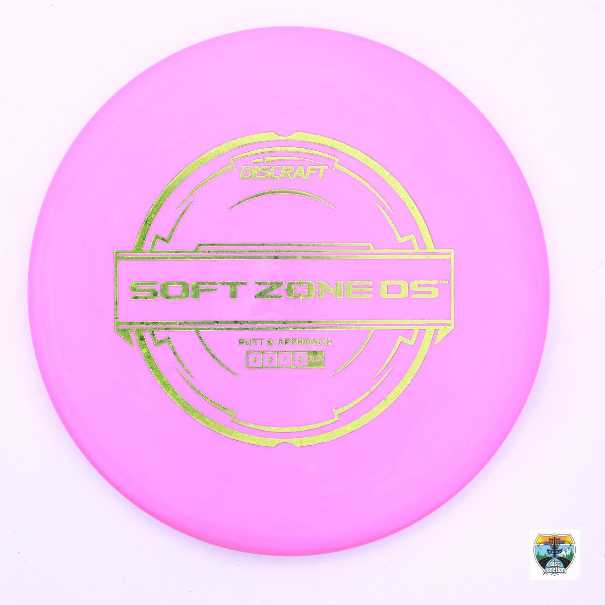 Discraft Soft Zone OS, Manufacturer Weight Range: 173-174 Grams, Color: Pink, Serial Number: 0055-0079