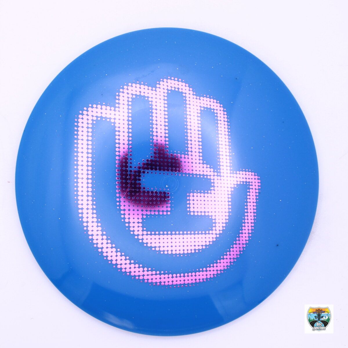 Dynamic Discs Fuzion EMAC Truth Handeye Stamp, Manufacturer Weight Range: 177+ Grams, Color: Blue, Serial Number: 0000-0021