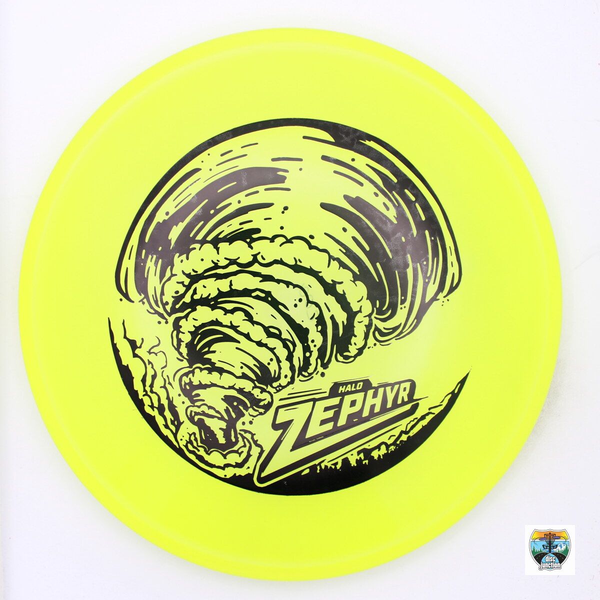 Innova Halo Champion Glow Zephyr, Manufacturer Weight Range: 196-200 Grams, Color: Yellow/Yellow, Serial Number: 0115-0009