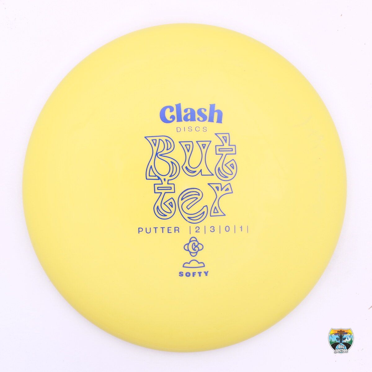 Clash Discs Softy Butter, Manufacturer Weight Range: 170-172 Grams, Color: Yellow, Serial Number: 0204-0005