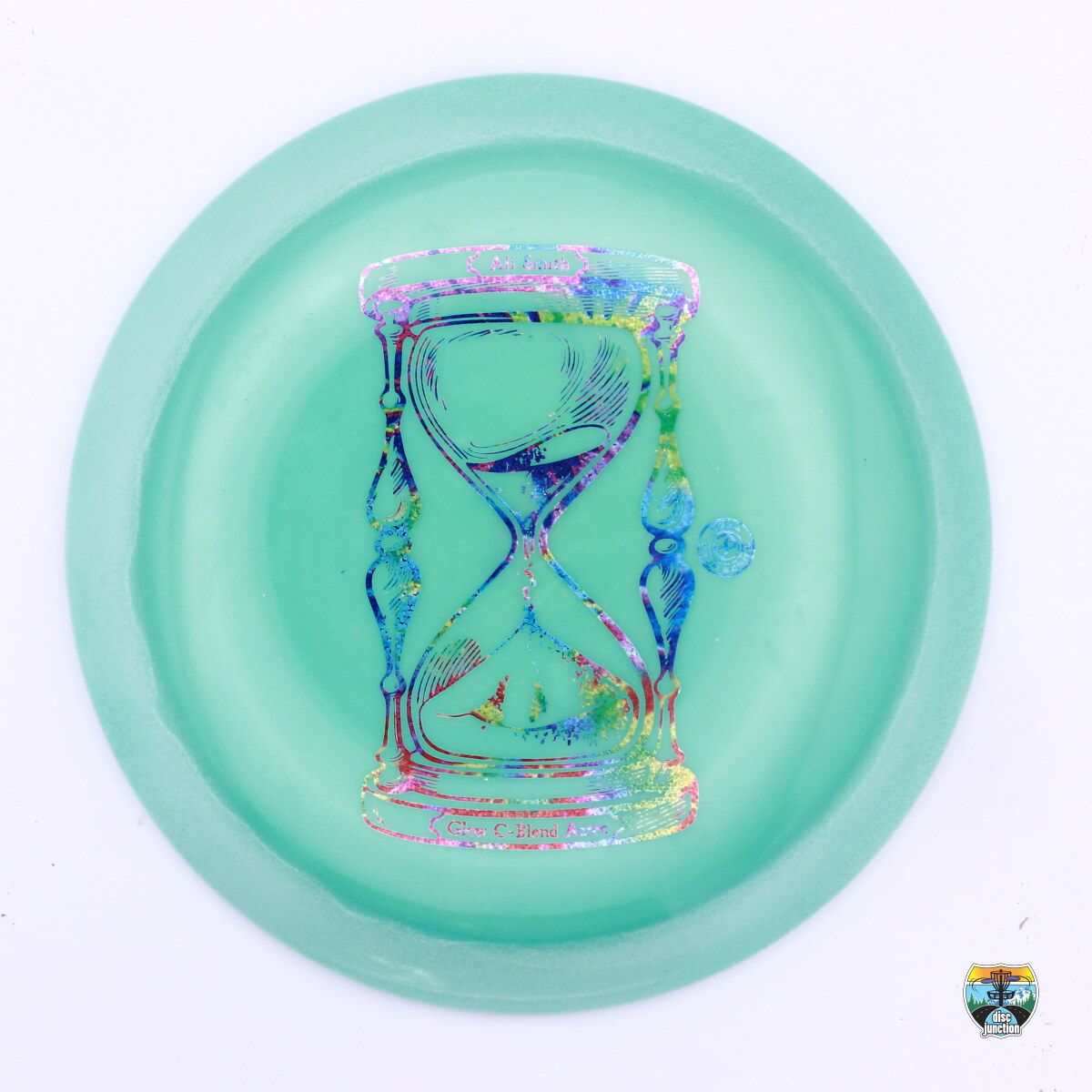 Infinite Discs C-Blend Glow Aztec 2024 Tour Series Ali Smith, Manufacturer Weight Range: 173-176 Grams, Color: Blue, Serial Number: 0204-0038