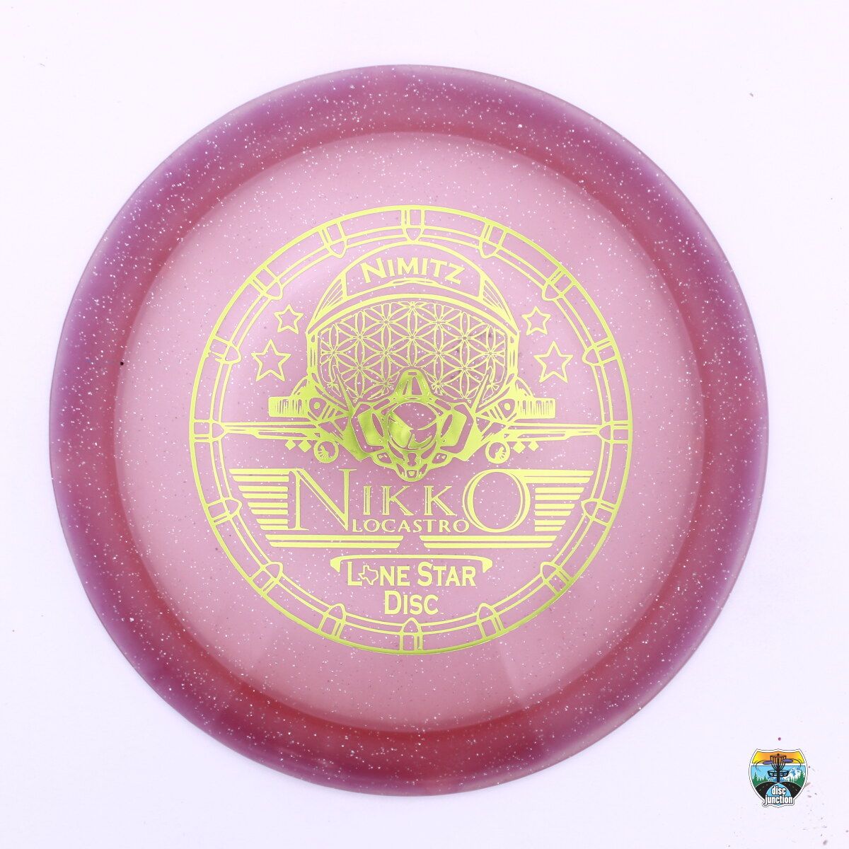 Lone Star Disc Founder&#39;s Nimitz 2023 Tour Series Nikko Locastro, Manufacturer Weight Range: 170-172 Grams, Color: Purple, Serial Number: 0204-0125