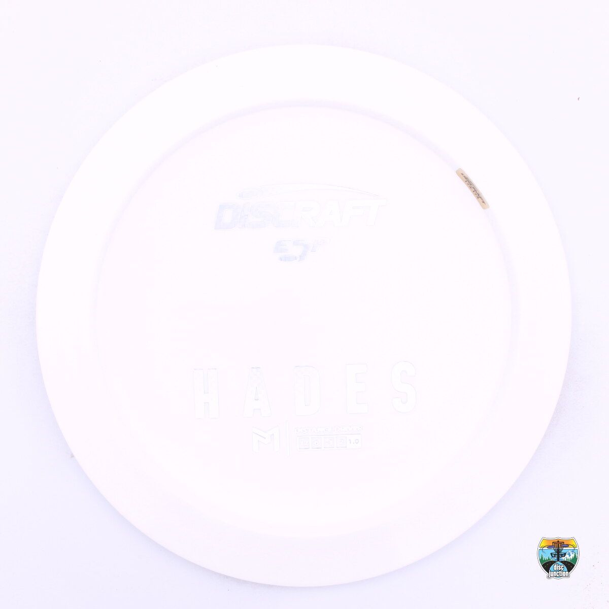 Discraft ESP Hades Paul McBeth Bottom Stamp, Manufacturer Weight Range: 173-174 Grams, Color: White, Serial Number: 0223-0008