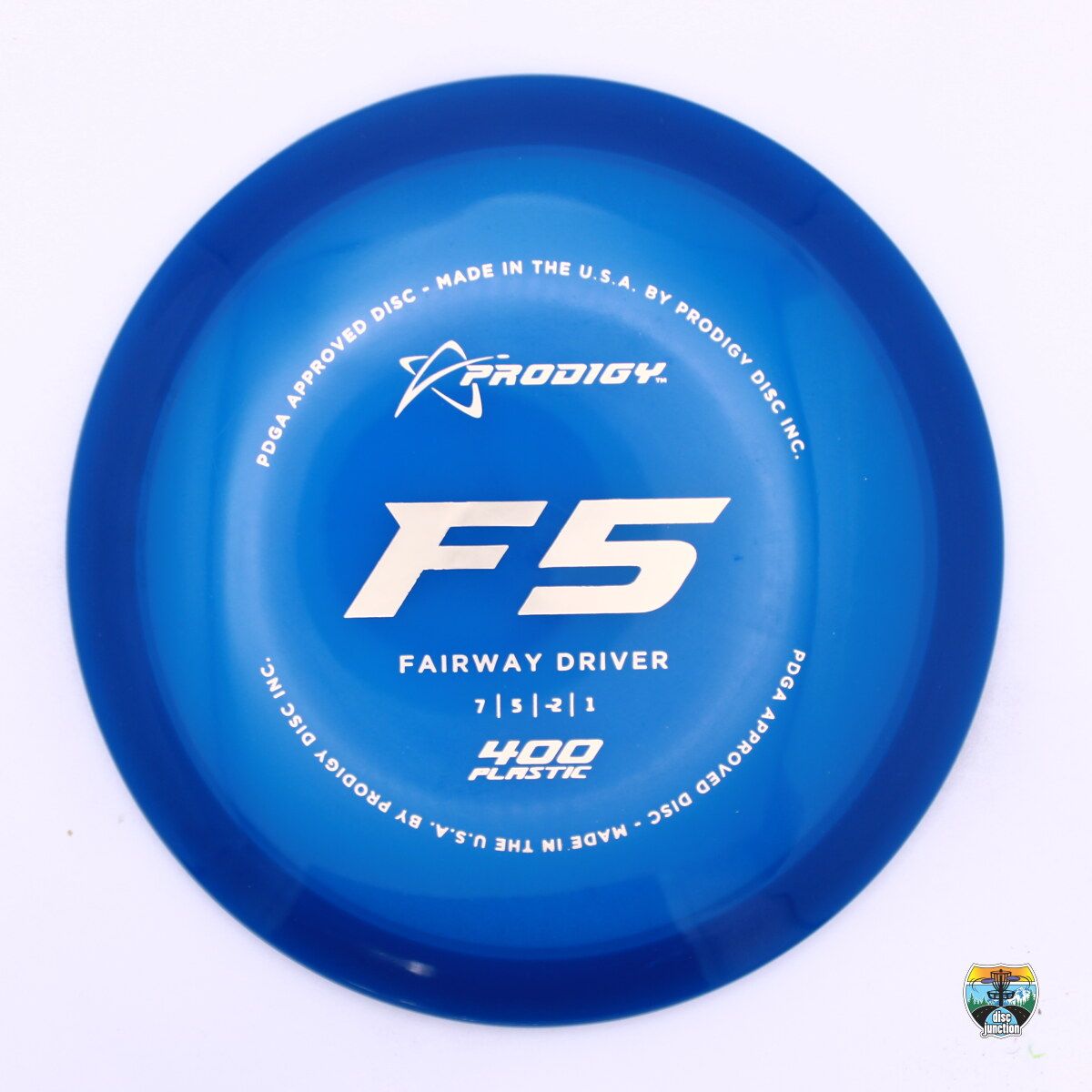 Prodigy 400 F5, Manufacturer Weight Range: 165-169 Grams, Color: Blue, Serial Number: 0211-0063