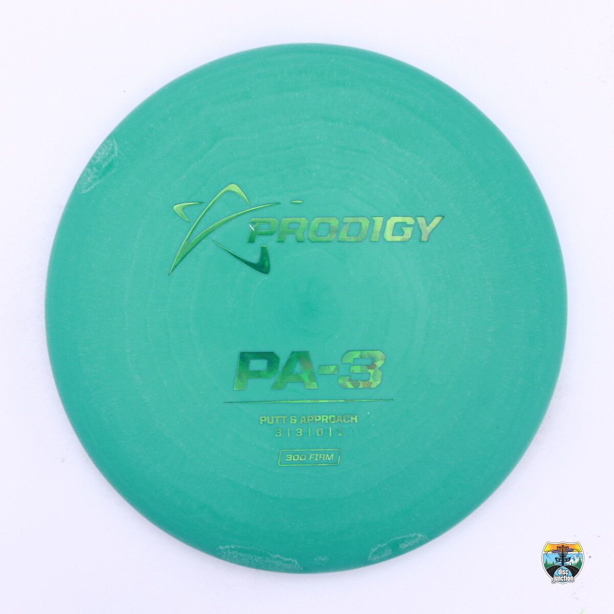 Prodigy 300 Firm PA-3, Manufacturer Weight Range: 170-174 Grams, Color: Green, Serial Number: 0211-0007