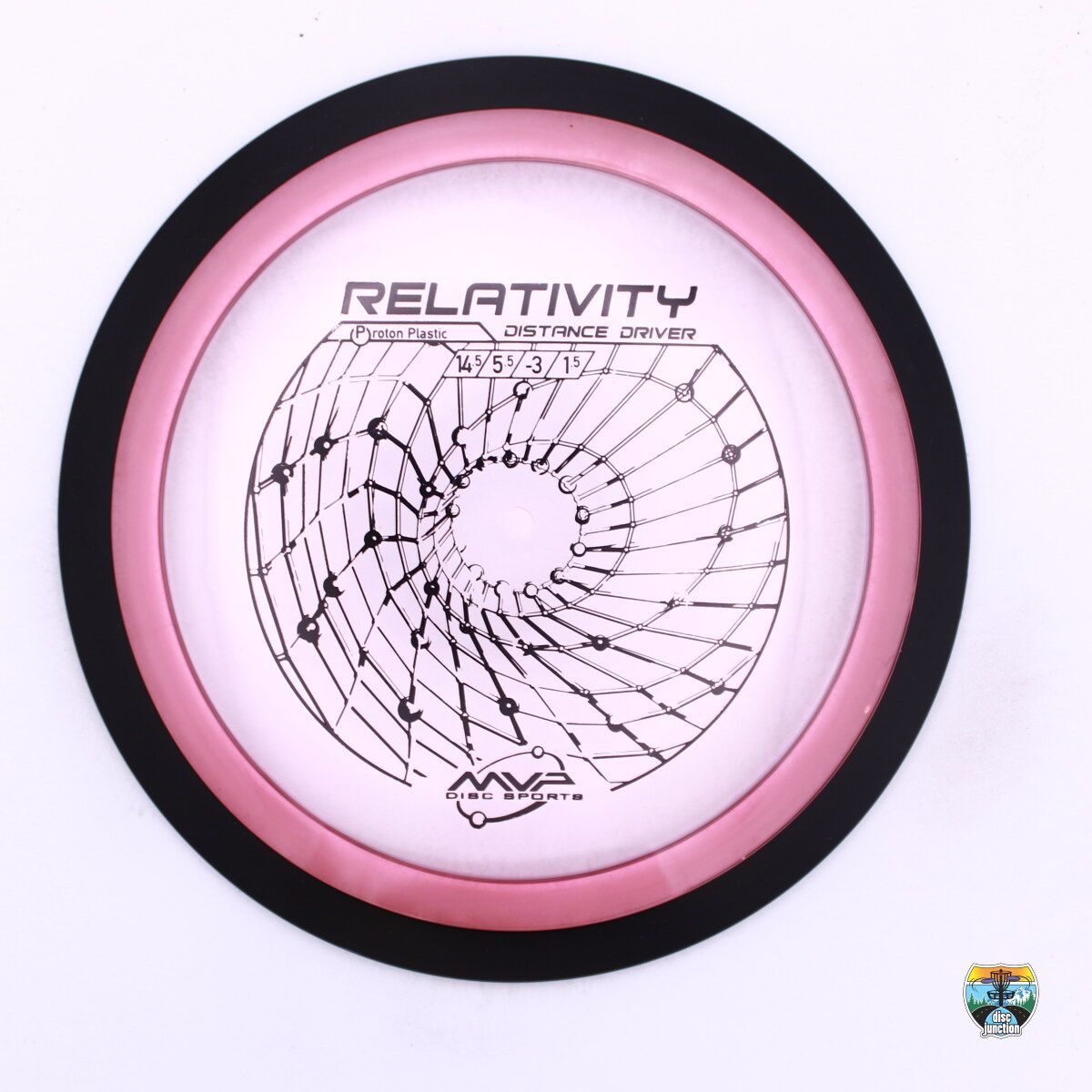 MVP Proton Relativity, Manufacturer Weight Range: 170-175 Grams, Color: Pink/Black, Serial Number: 0288-0196
