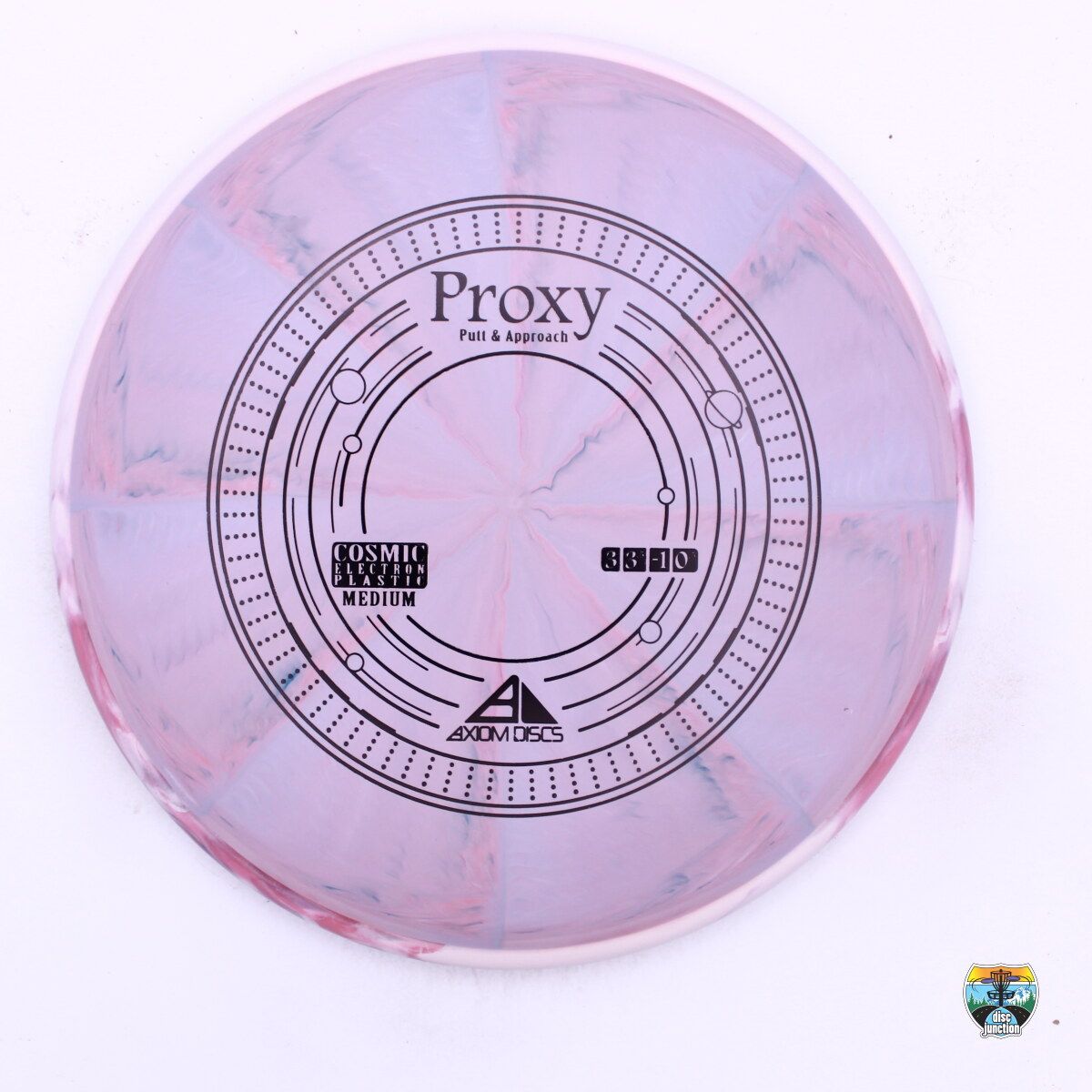 Axiom Cosmic Electron Proxy, Manufacturer Weight Range: 170-175 Grams, Color: Purple/White, Serial Number: 0288-0016