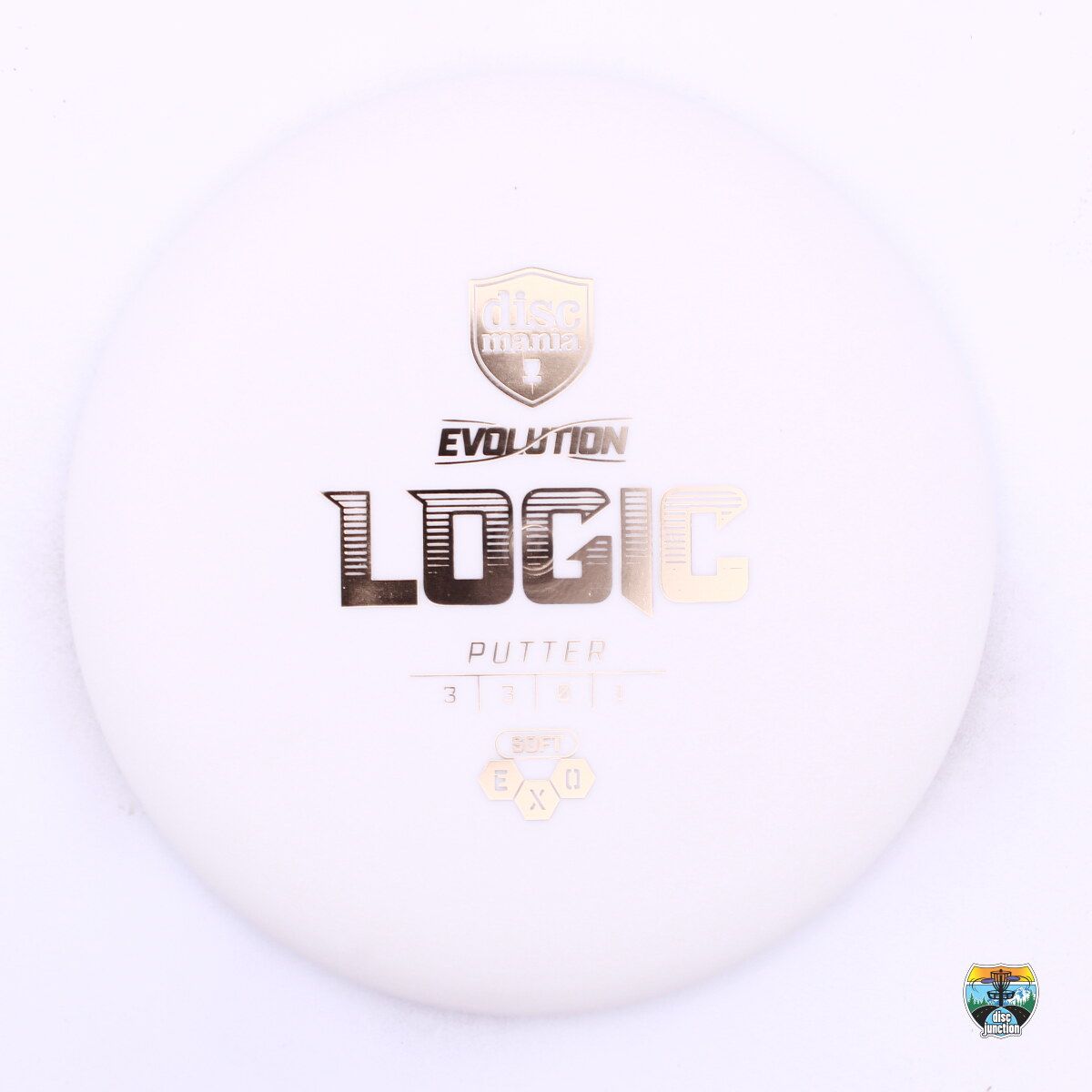 Discmania Soft Exo Evolution Logic, Manufacturer Weight Range: 173+ Grams, Color: White, Serial Number: 0329-0022