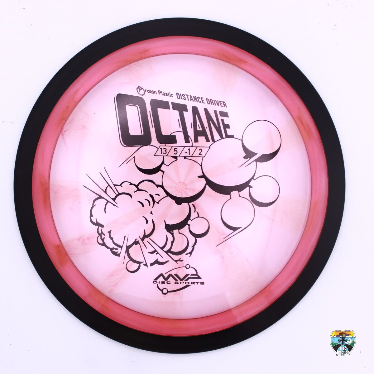 MVP Proton Octane, Manufacturer Weight Range: 165-169 Grams, Color: Pink/Black, Serial Number: 0401-0530