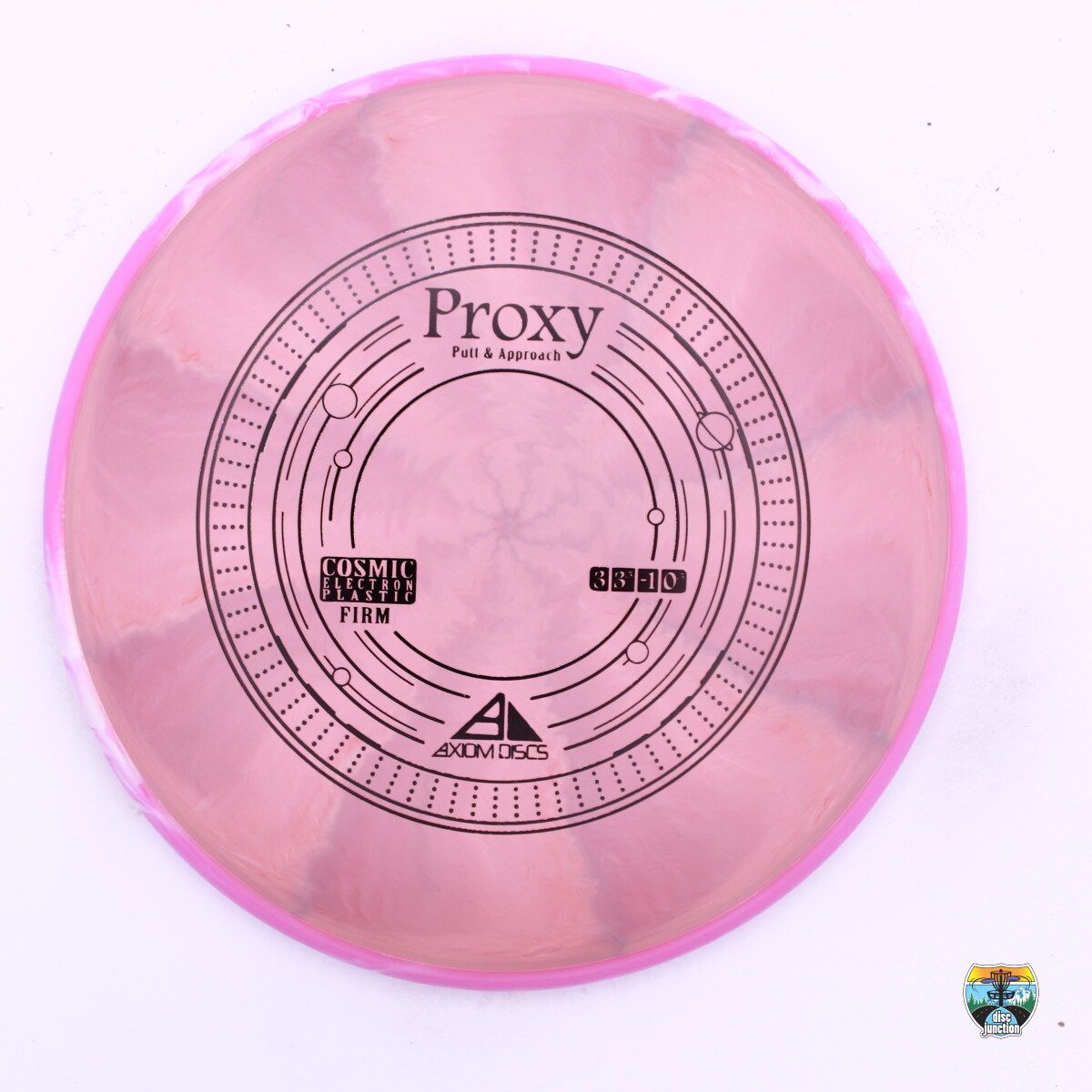 Axiom Cosmic Electron Firm Proxy, Manufacturer Weight Range: 170-175 Grams, Color: Orange/Pink, Serial Number: 0288-0012