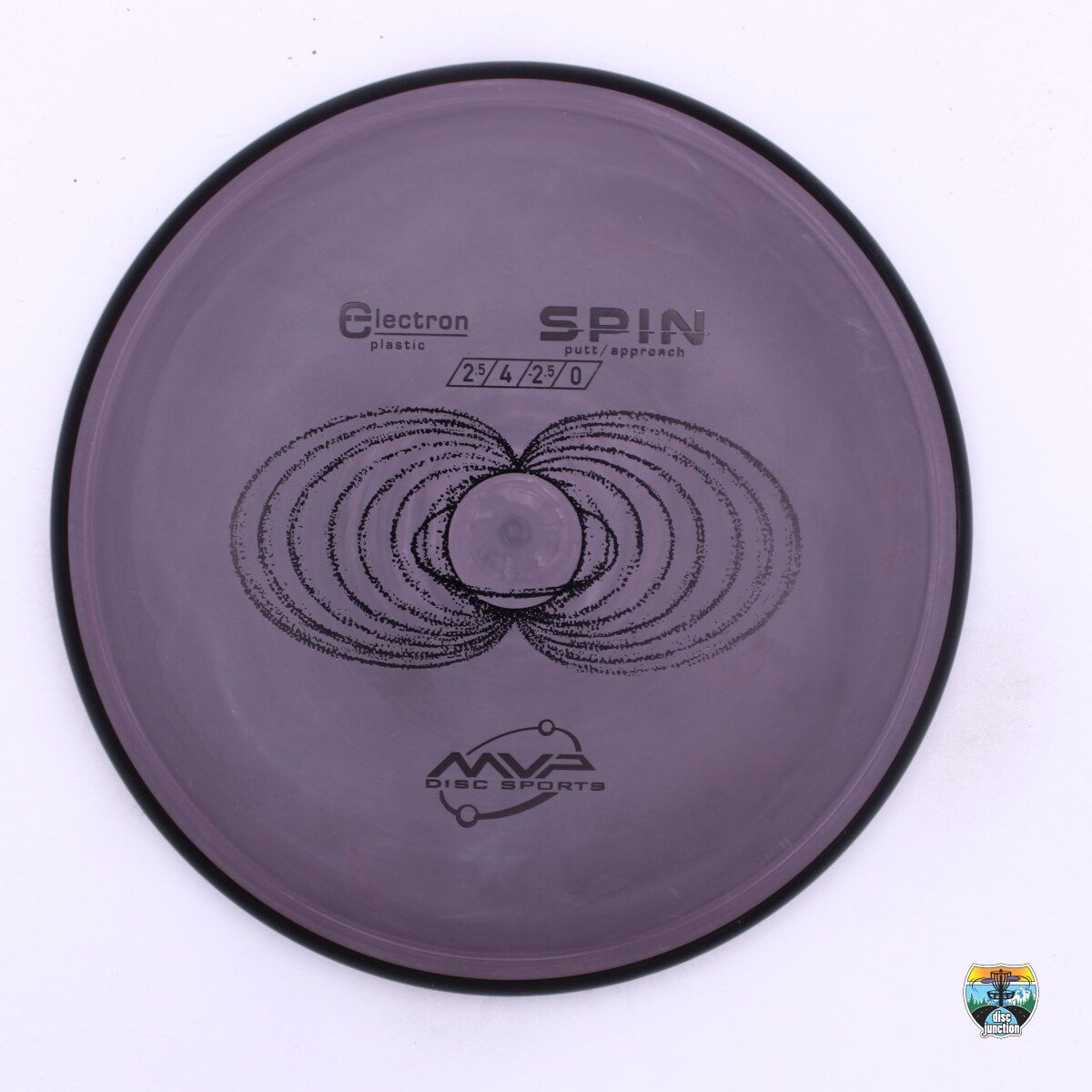 MVP Electron Spin, Manufacturer Weight Range: 170-175 Grams, Color: Purple/Black, Serial Number: 0288-0159