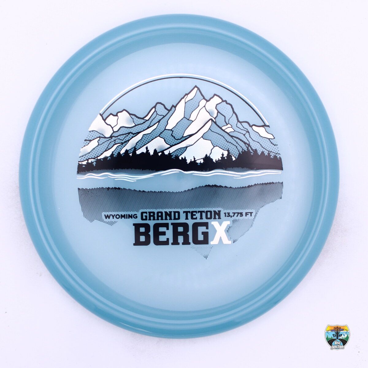Kastaplast K1 Color Glow Berg X Grand Teton Limited Edition, Manufacturer Weight Range: 173+  Grams, Color: Blue, Serial Number: 0357-0007