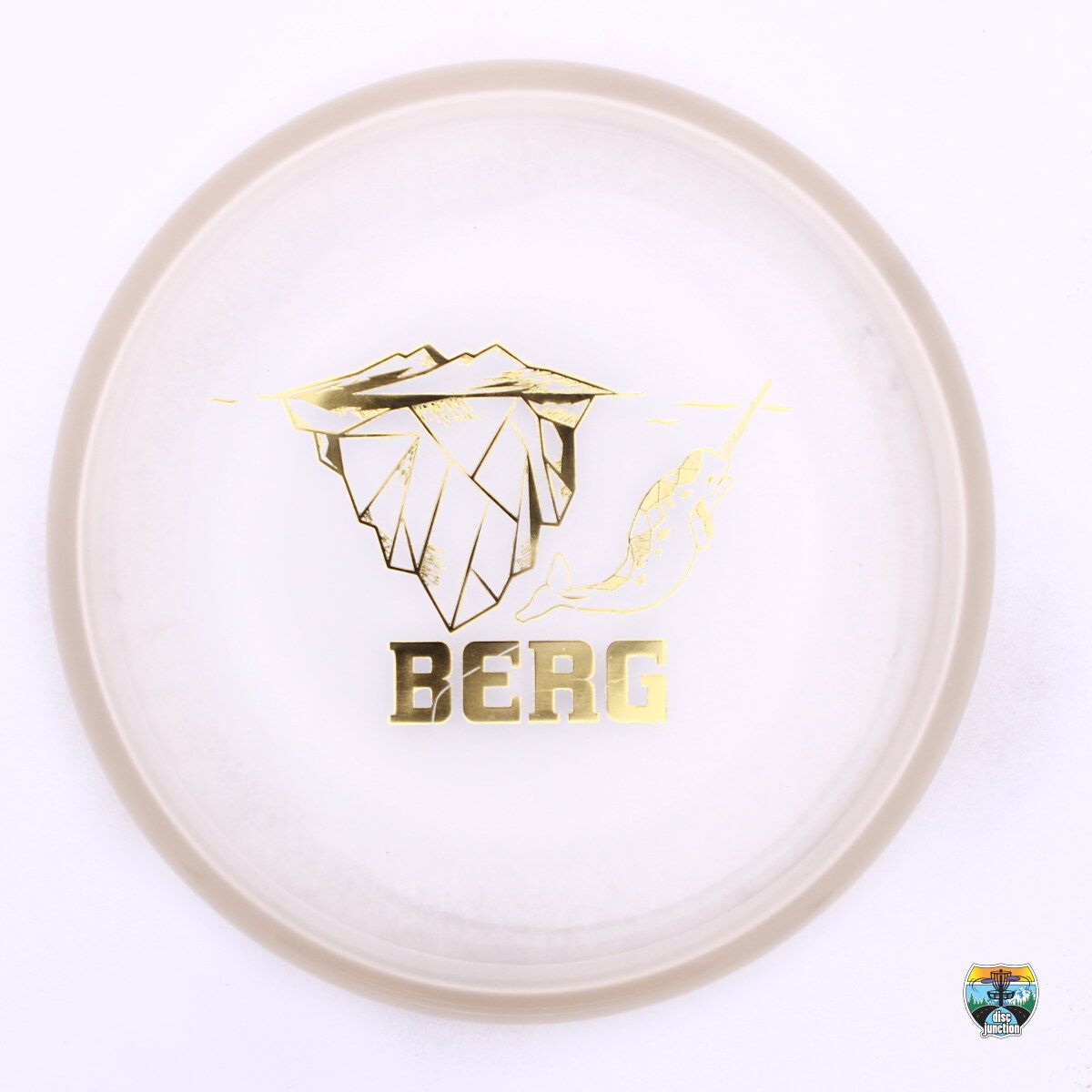 Kastaplast K1 Soft Berg Narwhal Limited Edition, Manufacturer Weight Range: 173+ Grams, Color: Clear, Serial Number: 0357-0039