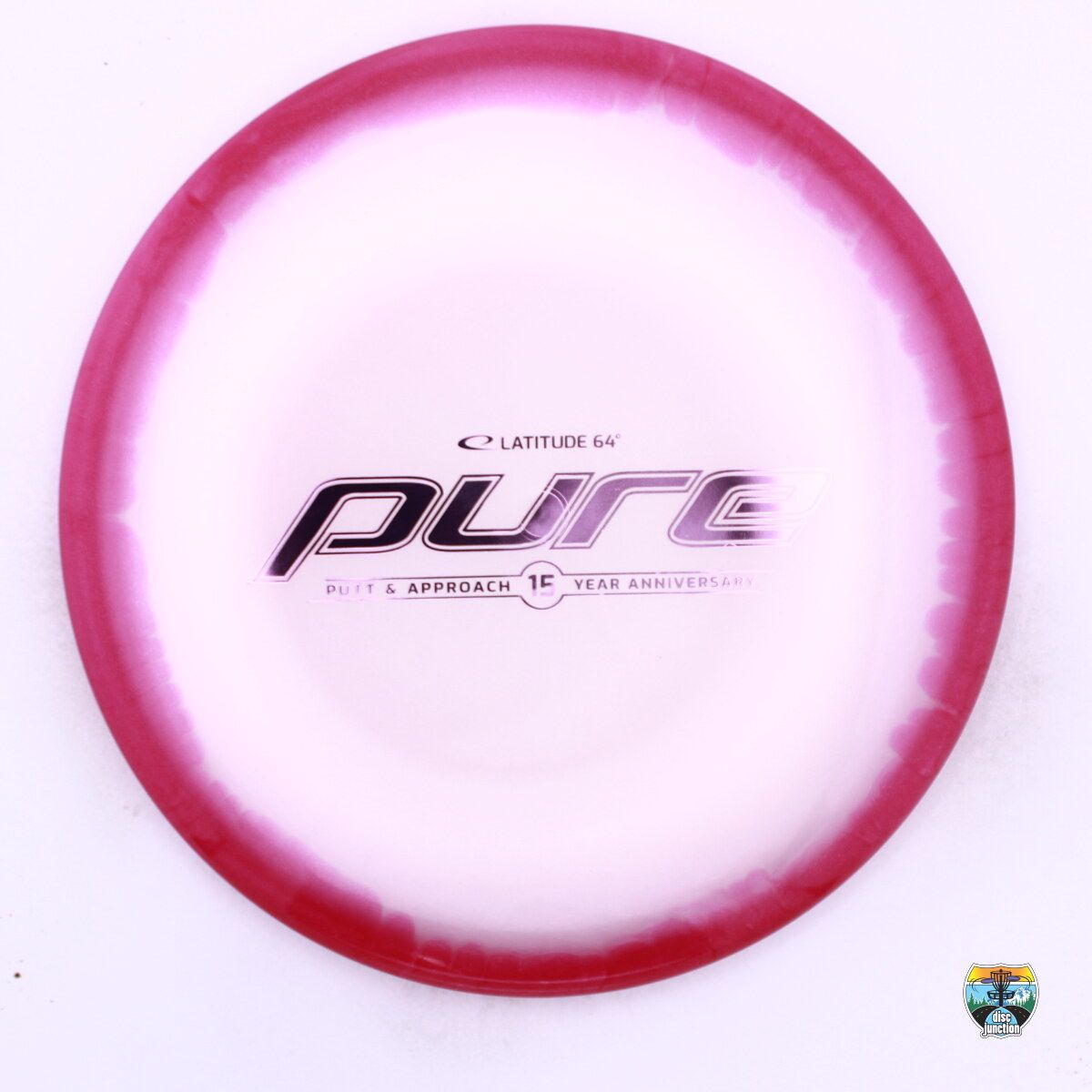 Latitude 64° Opto-Ice Orbit Pure 15th Year Anniversary, Manufacturer Weight Range: 173+ Grams, Color: White/Pink, Serial Number: 0361-0019