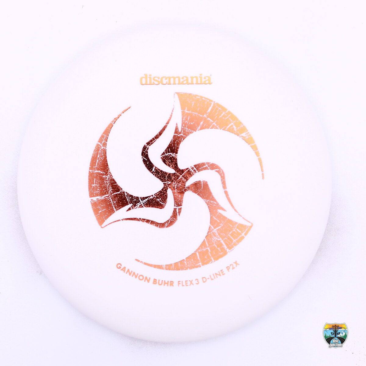 Discmania D-Line Flex 3 P2x Signature Series Gannon Buhr Huk Lab Collaboration, Manufacturer Weight Range: 173+ Grams, Color: White, Serial Number: 0375-0008
