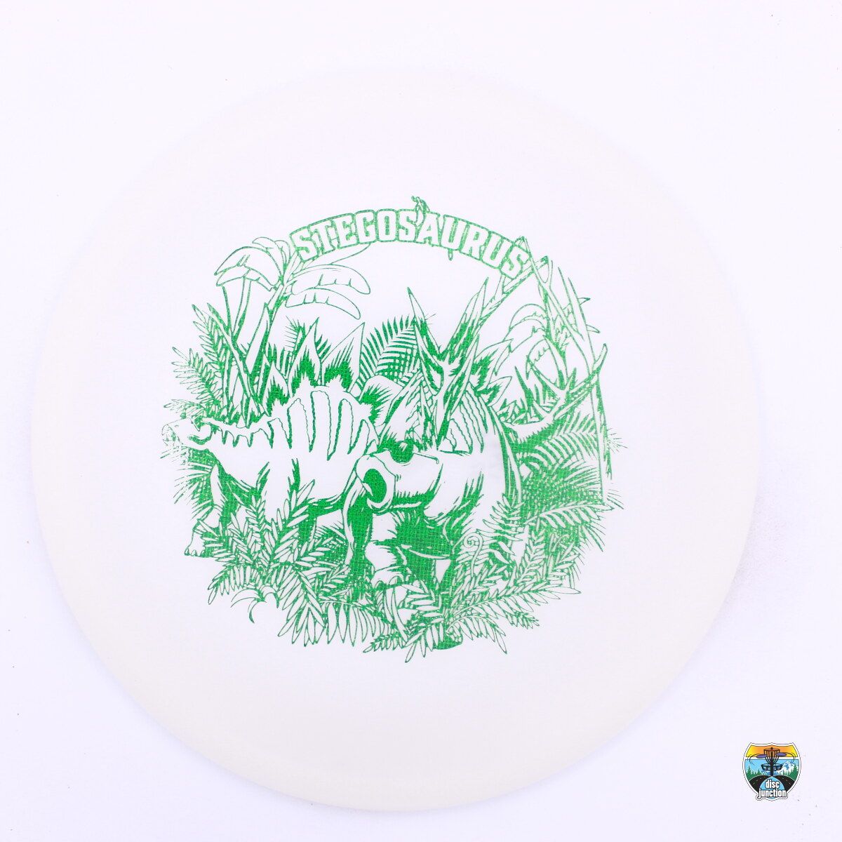 Dino Discs Egg Shell Glow Stegosaurus, Manufacturer Weight Range: 150- Grams, Color: Glow, Serial Number: 0249-0017