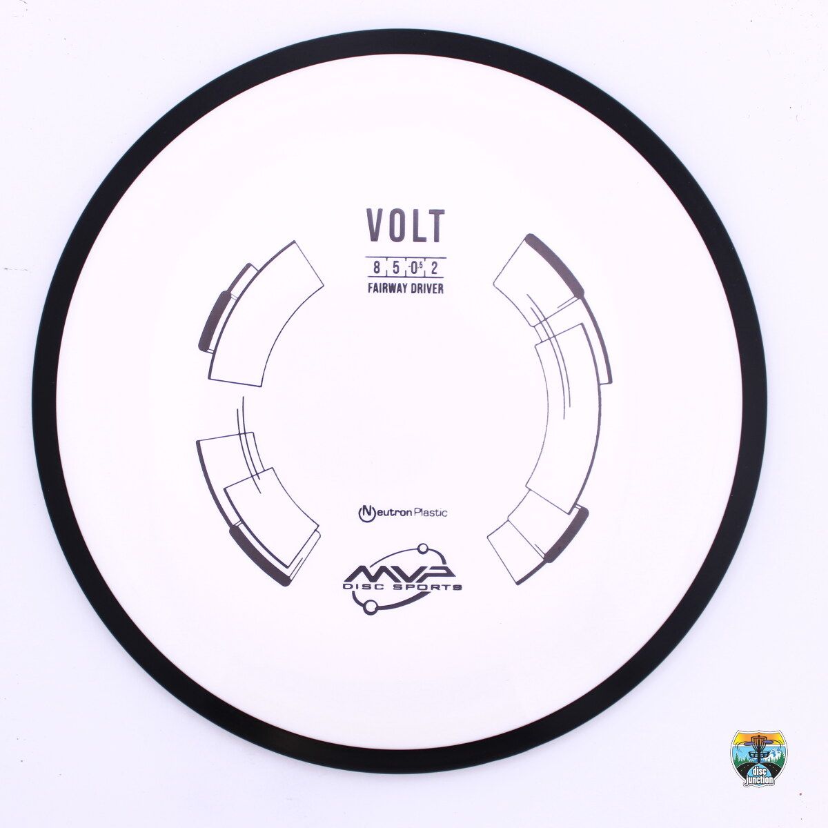 MVP Neutron Volt, Manufacturer Weight Range: 170-175 Grams, Color: White/Black, Serial Number: 0401-0504