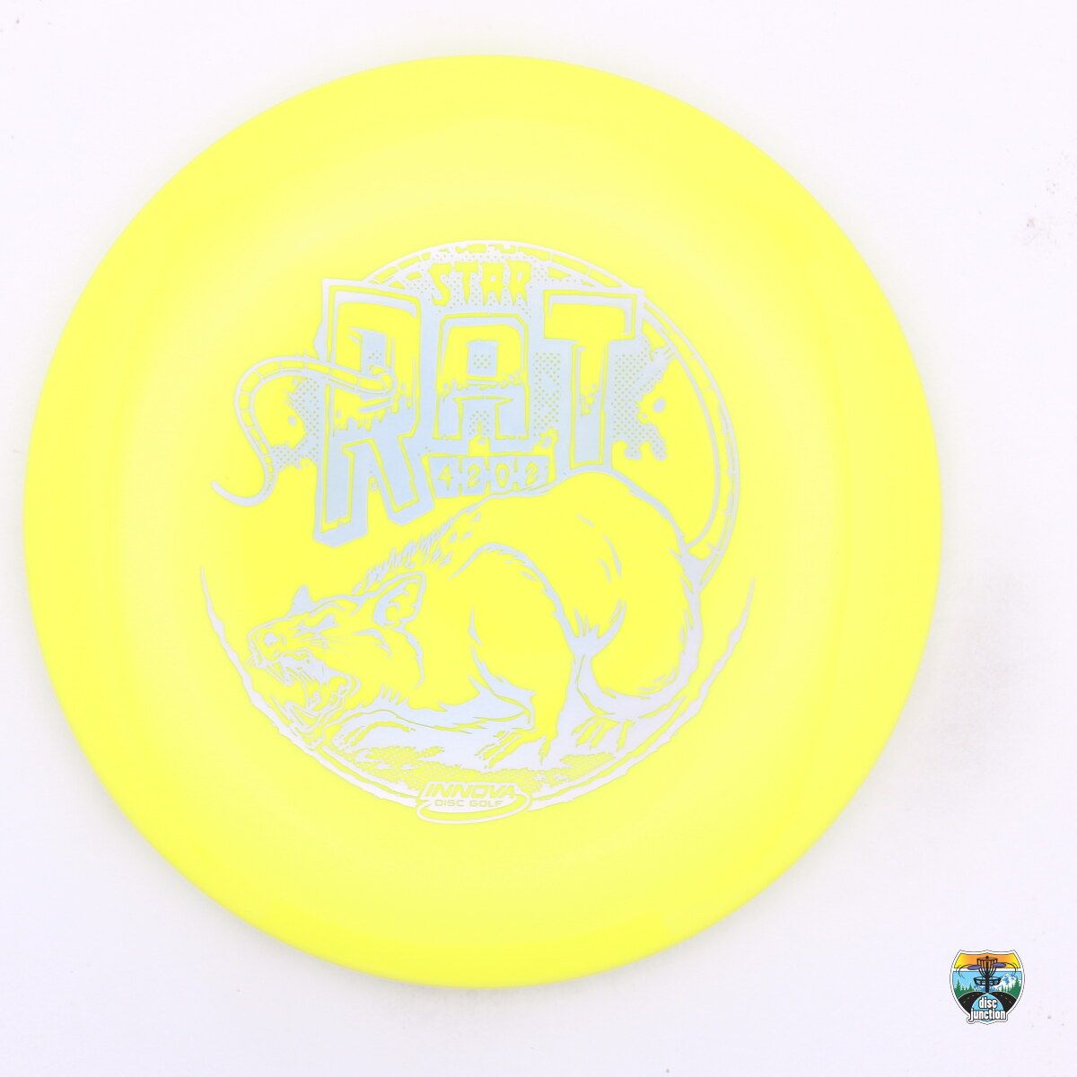 Innova Star Rat, Manufacturer Weight Range: 173-175 Grams, Color: Yellow, Serial Number: 0294-0191