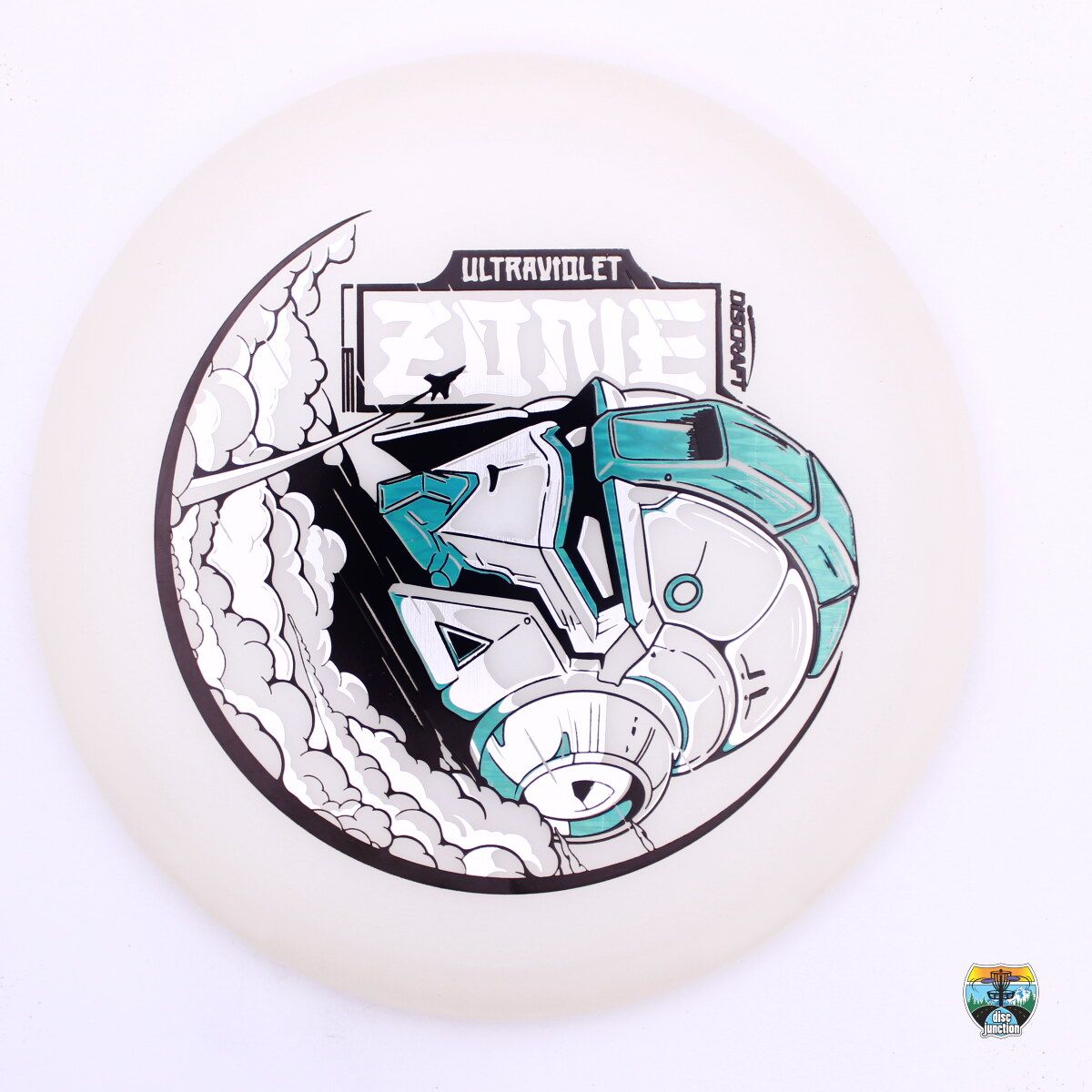 Discraft UV Z Zone Ledgestone Edition 2025 Season 1 Trifoil, Manufacturer Weight Range: 173-174 Grams, Color: White, Serial Number: 0423-0084
