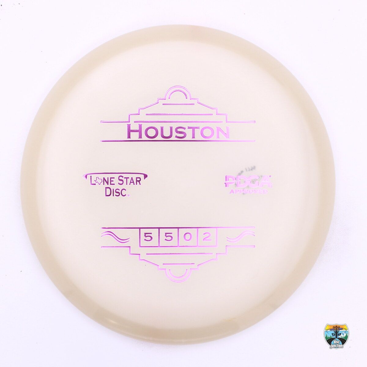 Lone Star Disc Alpha Glow Houston, Manufacturer Weight Range: 173-176 Grams, Color: Glow, Serial Number: 0244-0017