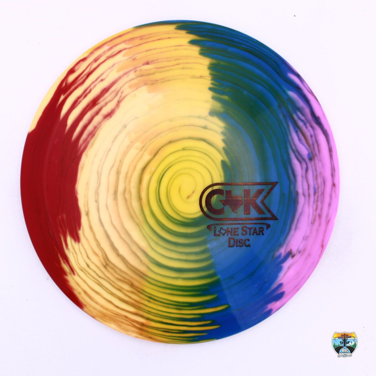 Lone Star Disc Alpha Dos X Chandler Kramer Custom Dye, Manufacturer Weight Range: 173-176 Grams, Color: Multi, Serial Number: 0236-0003