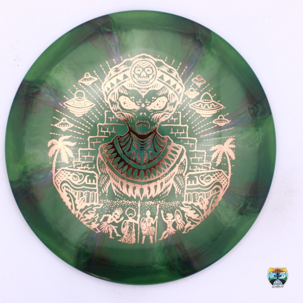 Thought Space Athletics Nebula Ethereal Omen Infinite Stamp, Manufacturer Weight Range: 173-176 Grams, Color: Green, Serial Number: 0291-0086