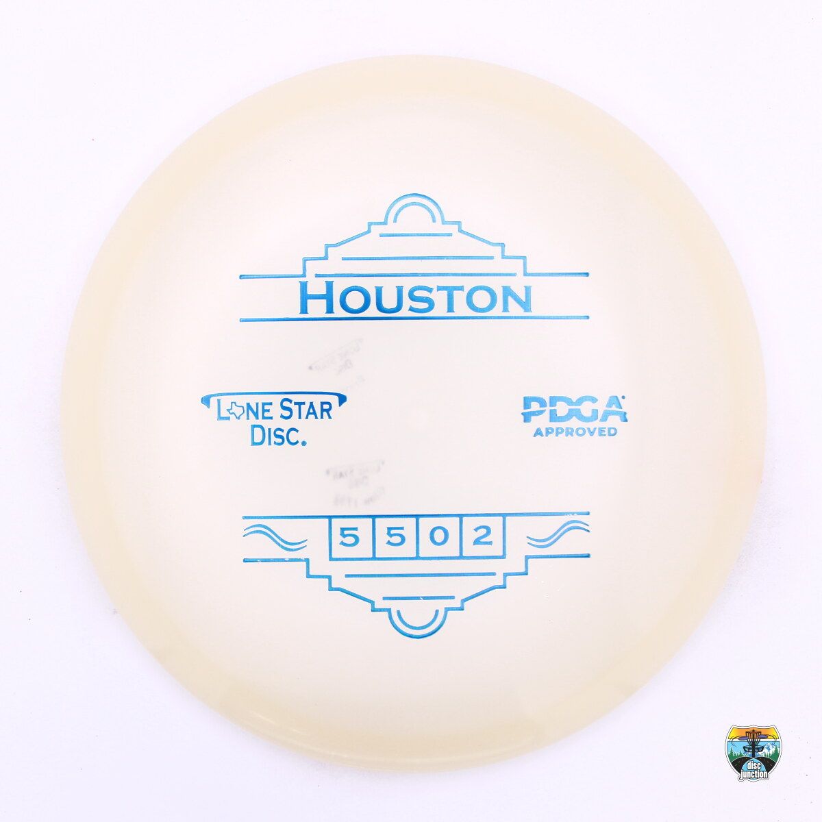 Lone Star Disc Bravo Glow Houston, Manufacturer Weight Range: 173-176 Grams, Color: Glow, Serial Number: 0244-0037