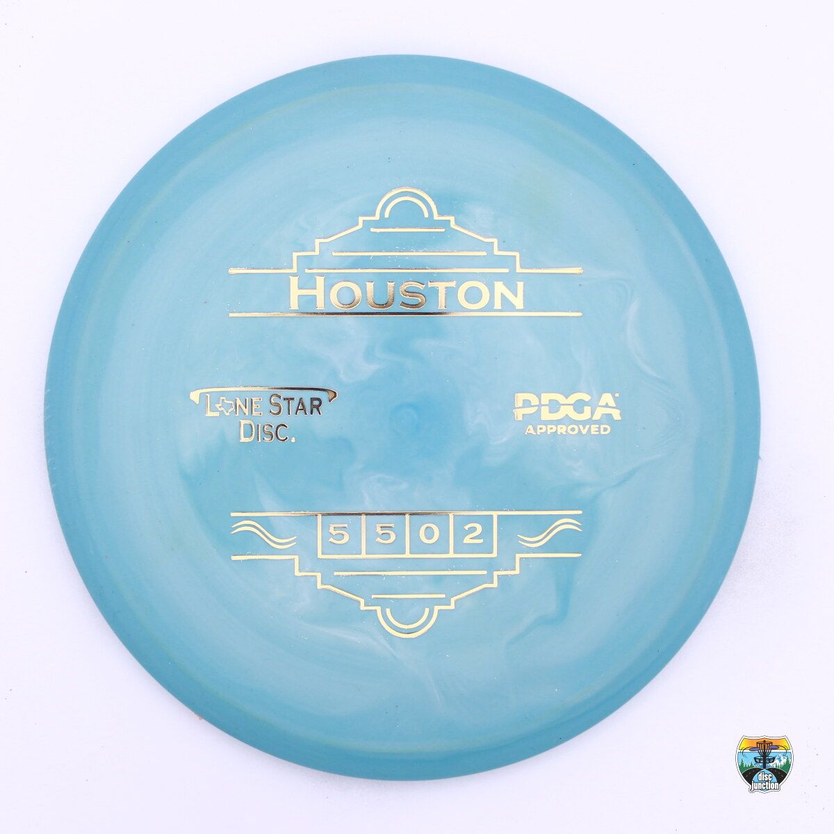 Lone Star Disc Delta 1 Houston, Manufacturer Weight Range: 170-172 Grams, Color: Blue, Serial Number: 0244-0057