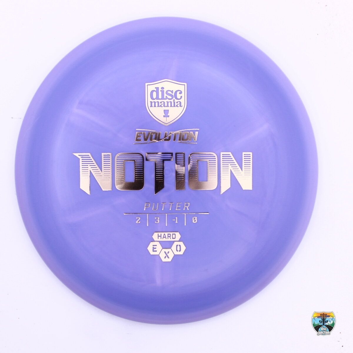 Discmania Hard Exo Evolution Notion, Manufacturer Weight Range: 173+ Grams, Color: Purple, Serial Number: 0406-0014