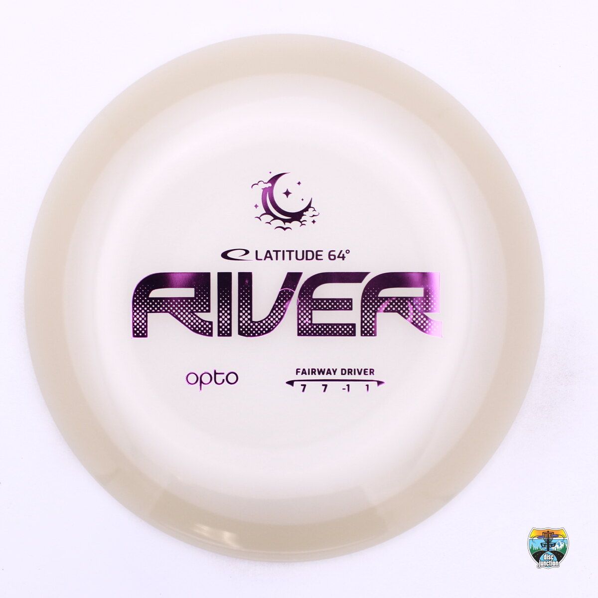 Latitude 64° Opto Moonshine River, Manufacturer Weight Range: 173+ Grams, Color: Glow, Serial Number: 0347-0031