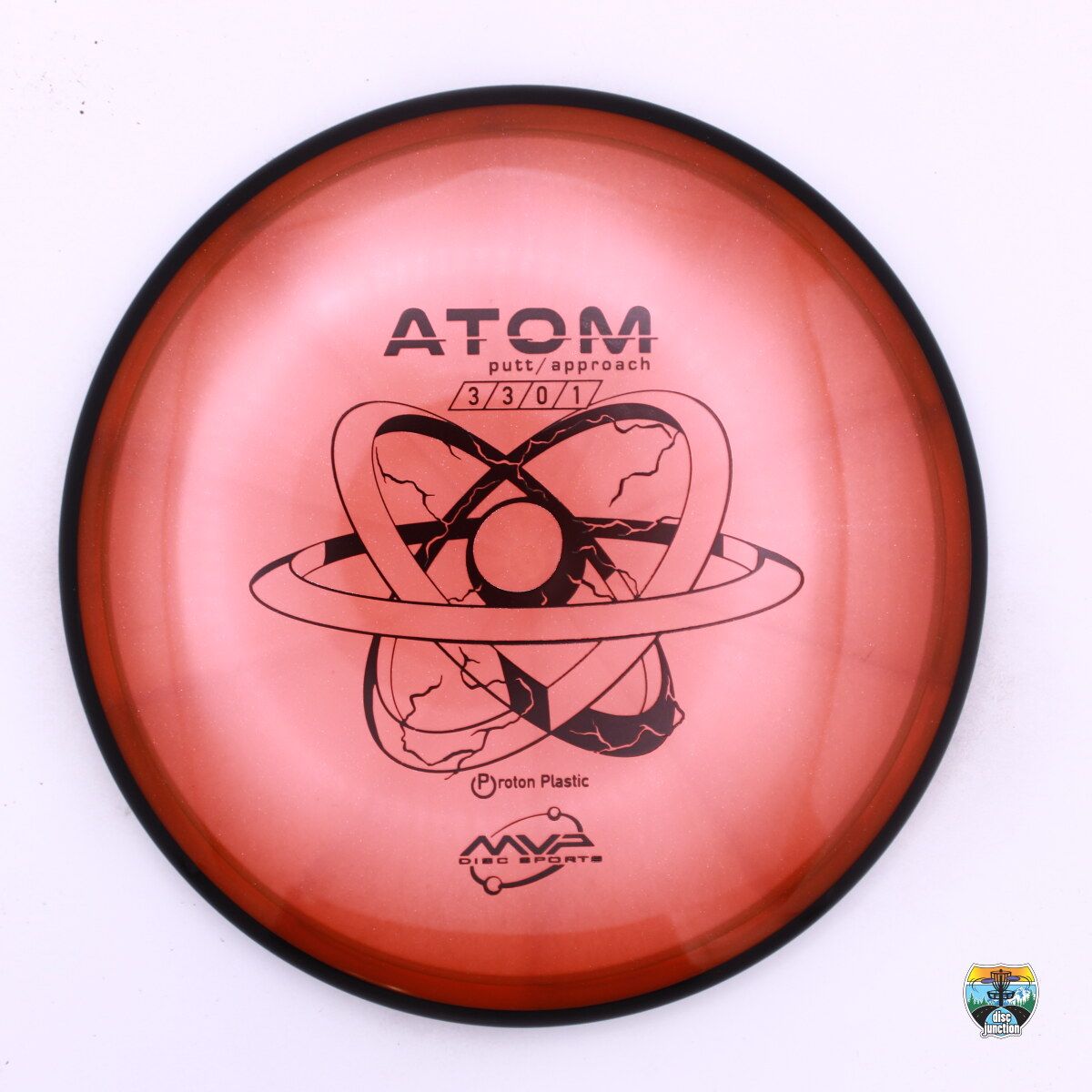 MVP Proton Atom, Manufacturer Weight Range: 170-175 Grams, Color: Orange/Black, Serial Number: 0252-0261