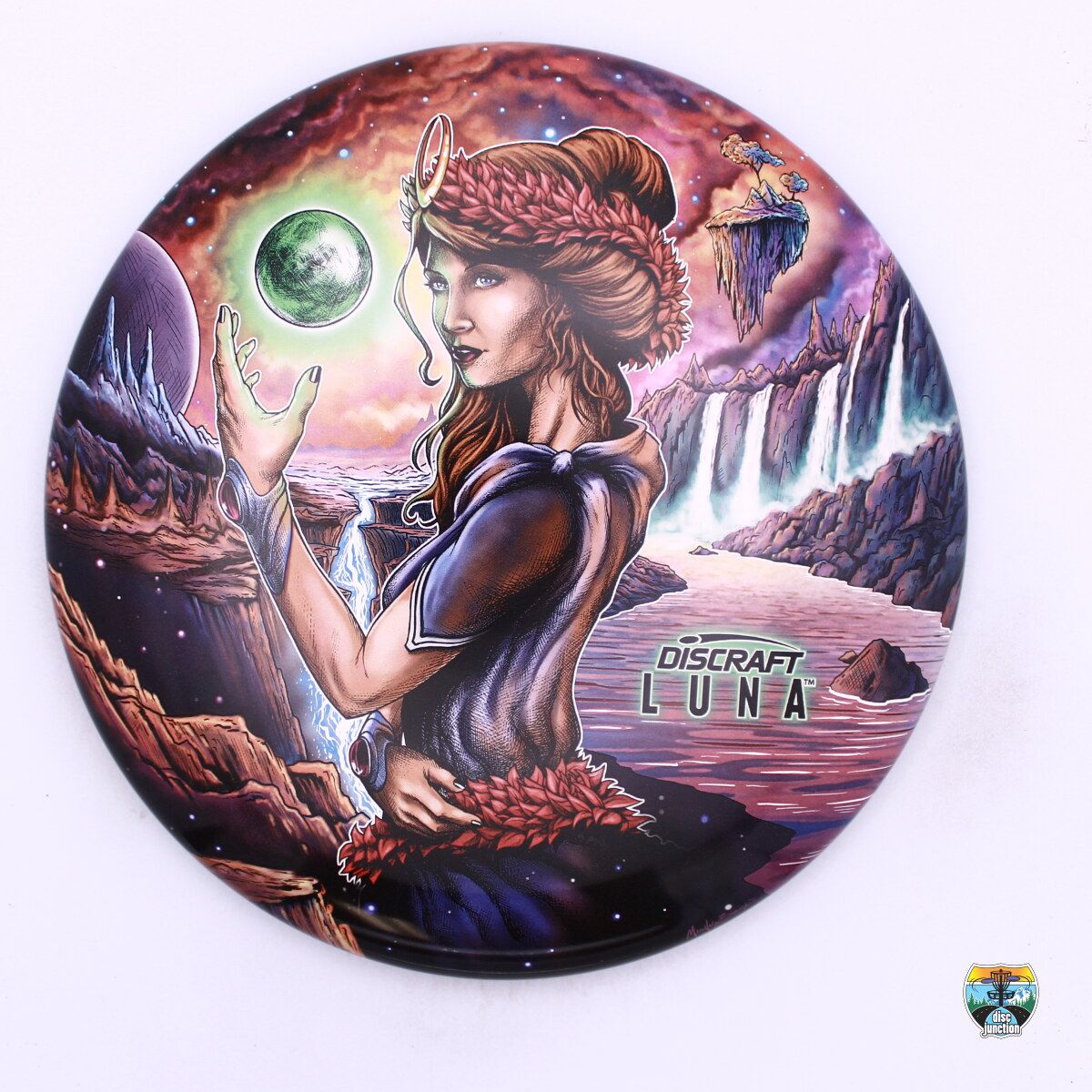 Discraft ESP Supercolor Luna Paul McBeth, Manufacturer Weight Range: 173-174 Grams, Color: Black, Serial Number: 0293-0054