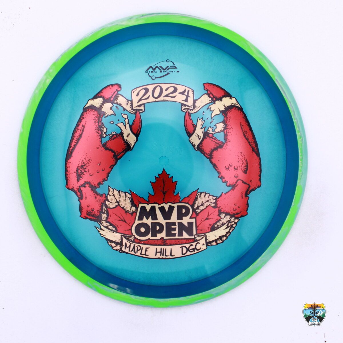 Axiom Proton Soft Rhythm 2024 MVP Open, Manufacturer Weight Range: 170-175 Grams, Color: Blue/Green, Serial Number: 0305-0016