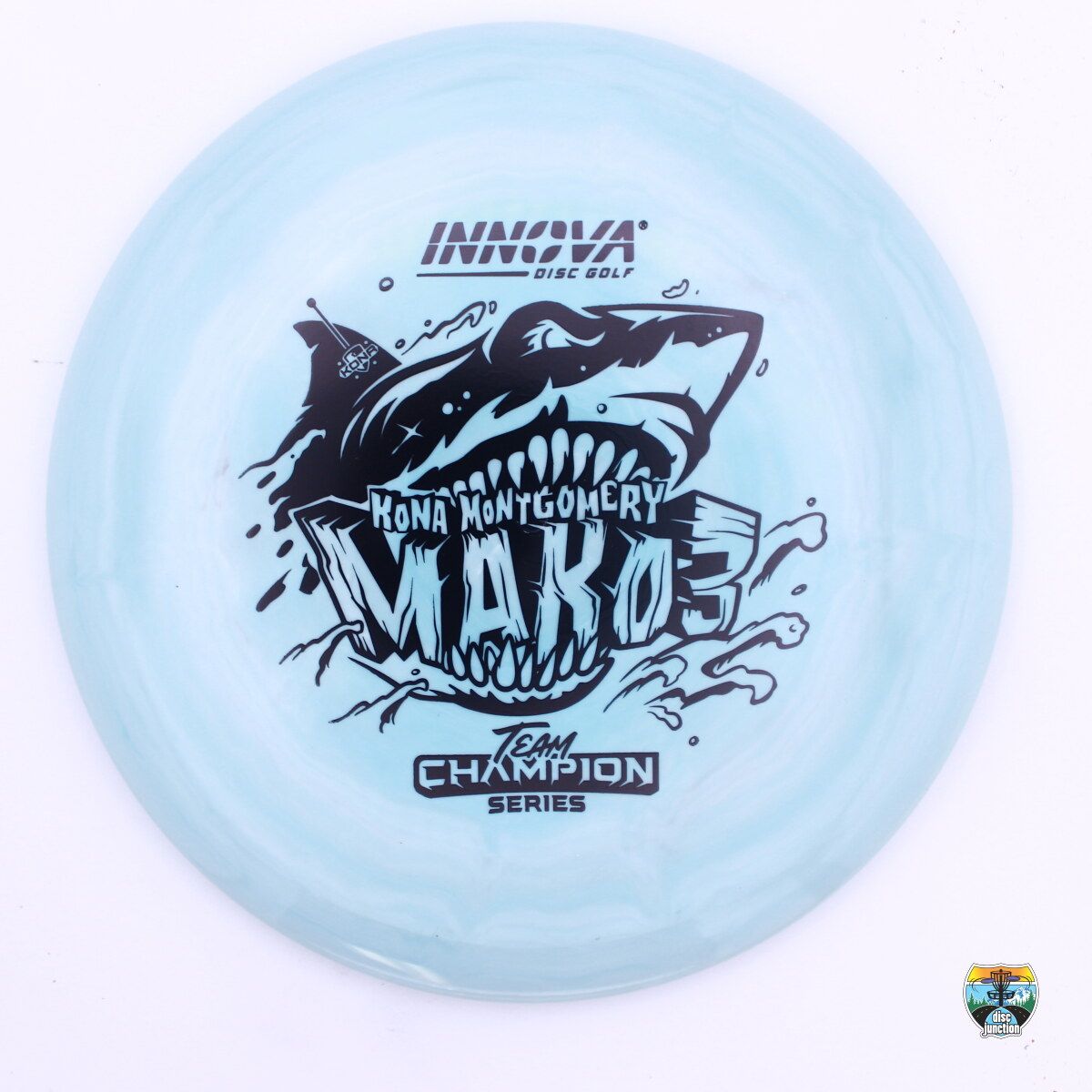 Innova Star Mako3 2025 Team Champion Tour Series Kona Montgomery, Manufacturer Weight Range: 178-180 Grams, Color: Blue, Serial Number: 0402-0053