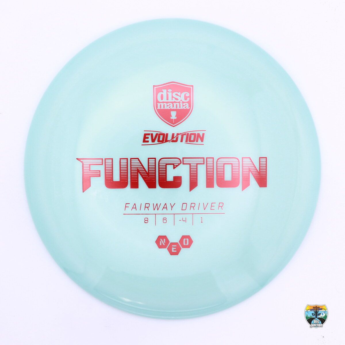 Discmania Neo Evolution Function, Manufacturer Weight Range: 173+ Grams, Color: Blue, Serial Number: 0436-0008