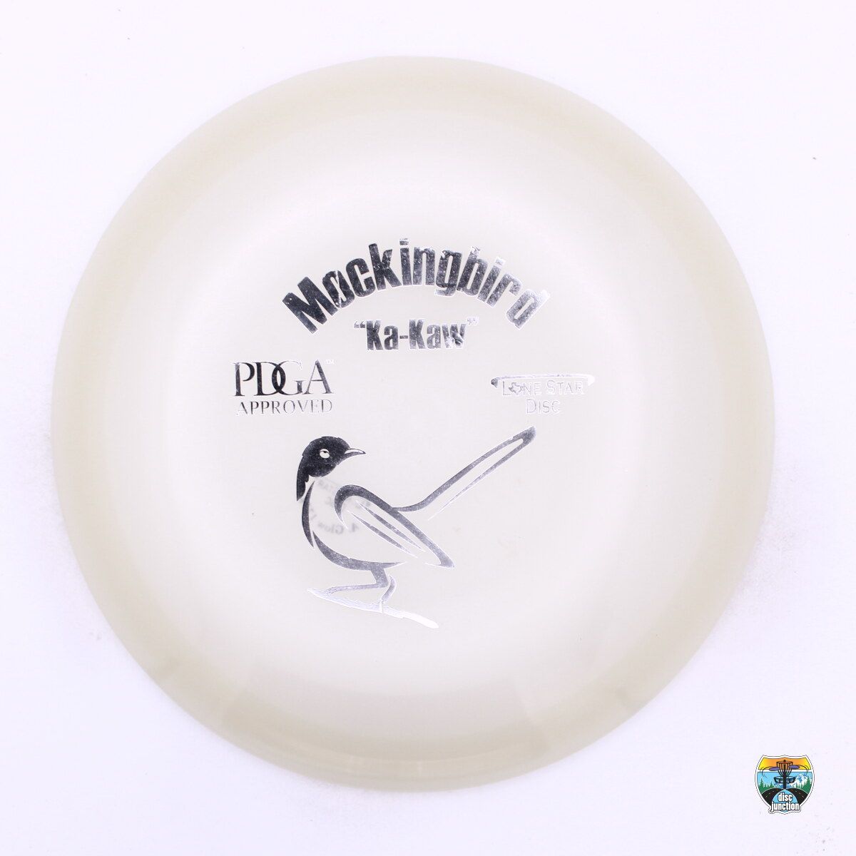 Lone Star Disc Alpha Glow Mockingbird, Manufacturer Weight Range: 170+ Grams, Color: Glow, Serial Number: 0334-0013