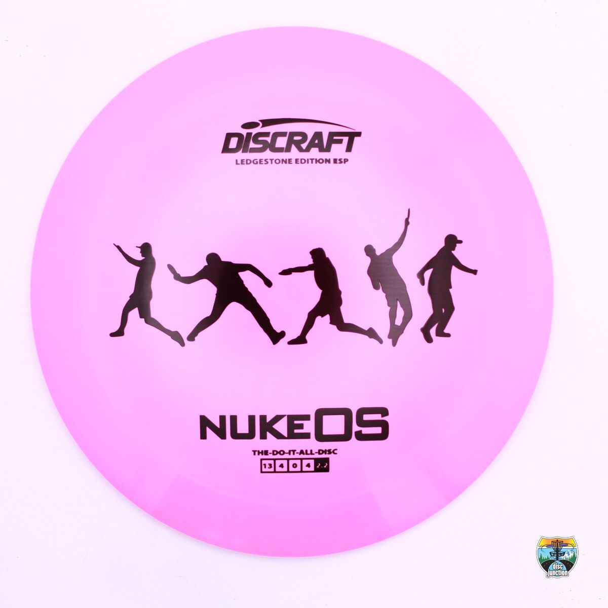 Discraft ESP Lite Nuke OS Ledgestone Edition 2025 Season 1, Manufacturer Weight Range: 167-169 Grams, Color: Pink, Serial Number: 0423-0046