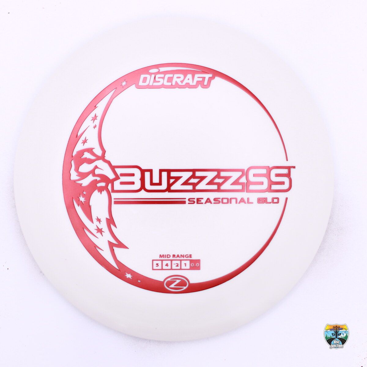 Discraft Glo Z Buzzz SS Seasonal Glo 2024, Manufacturer Weight Range: 177+ Grams, Color: Glow, Serial Number: 0385-0058