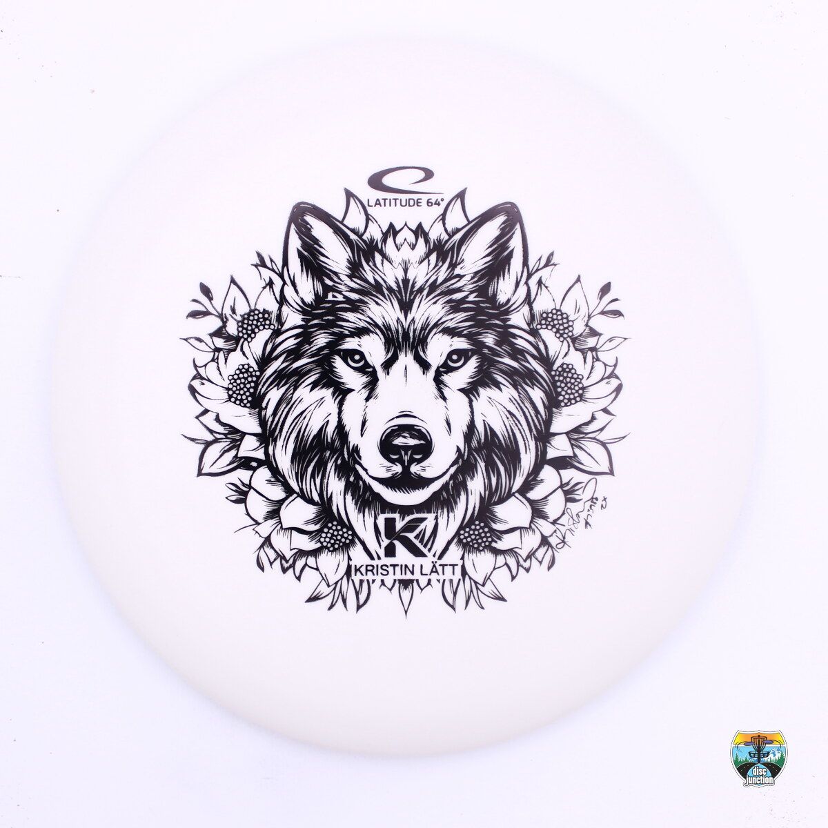 Latitude 64° Zero Medium Moonshine Pure 2025 Team Series Kristin Latt, Manufacturer Weight Range: 173+ Grams, Color: White, Serial Number: 0426-0028