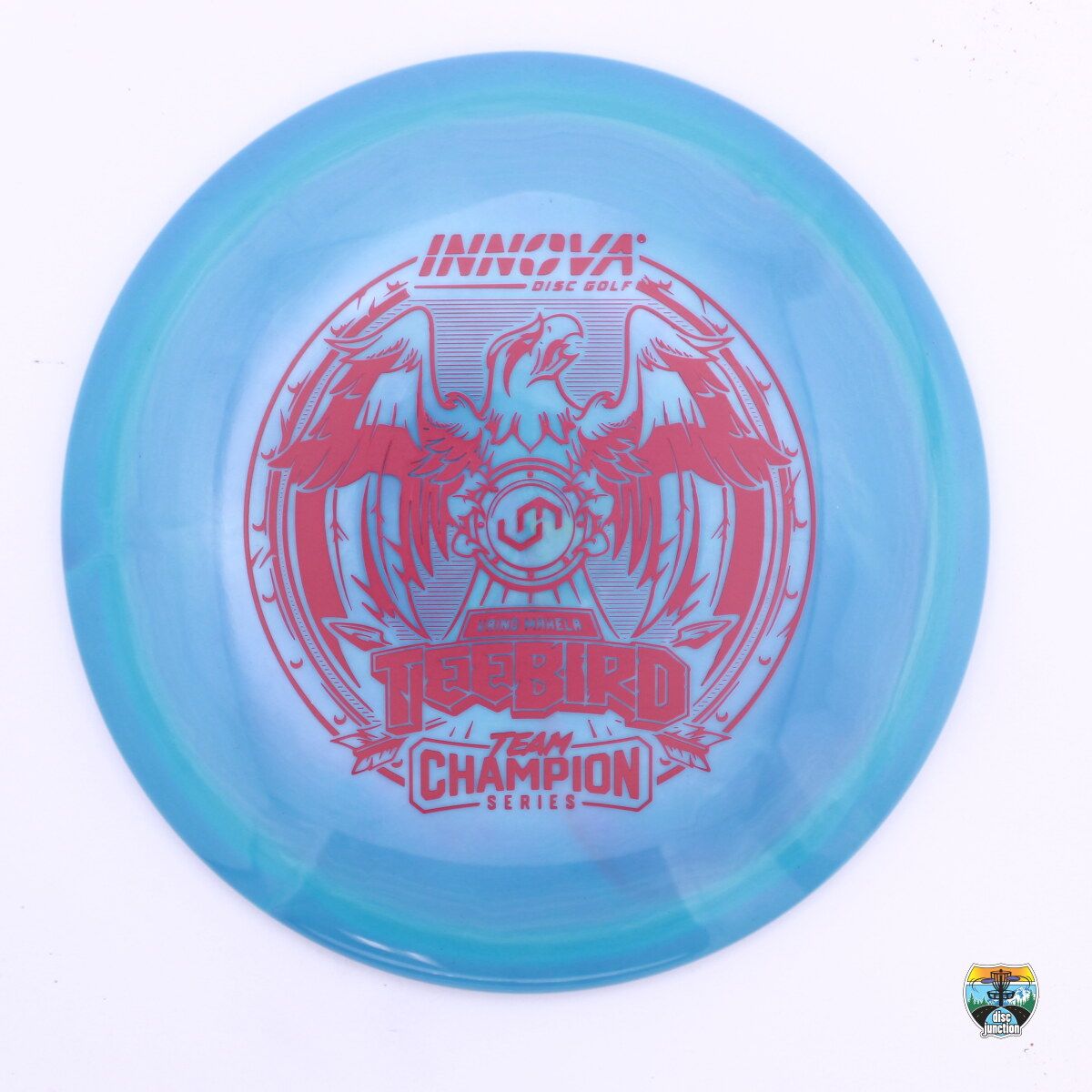 Innova Star Teebird 2025 Team Champion Tour Series Väinö Mäkelä, Manufacturer Weight Range: 173-175 Grams, Color: Blue, Serial Number: 0402-0065