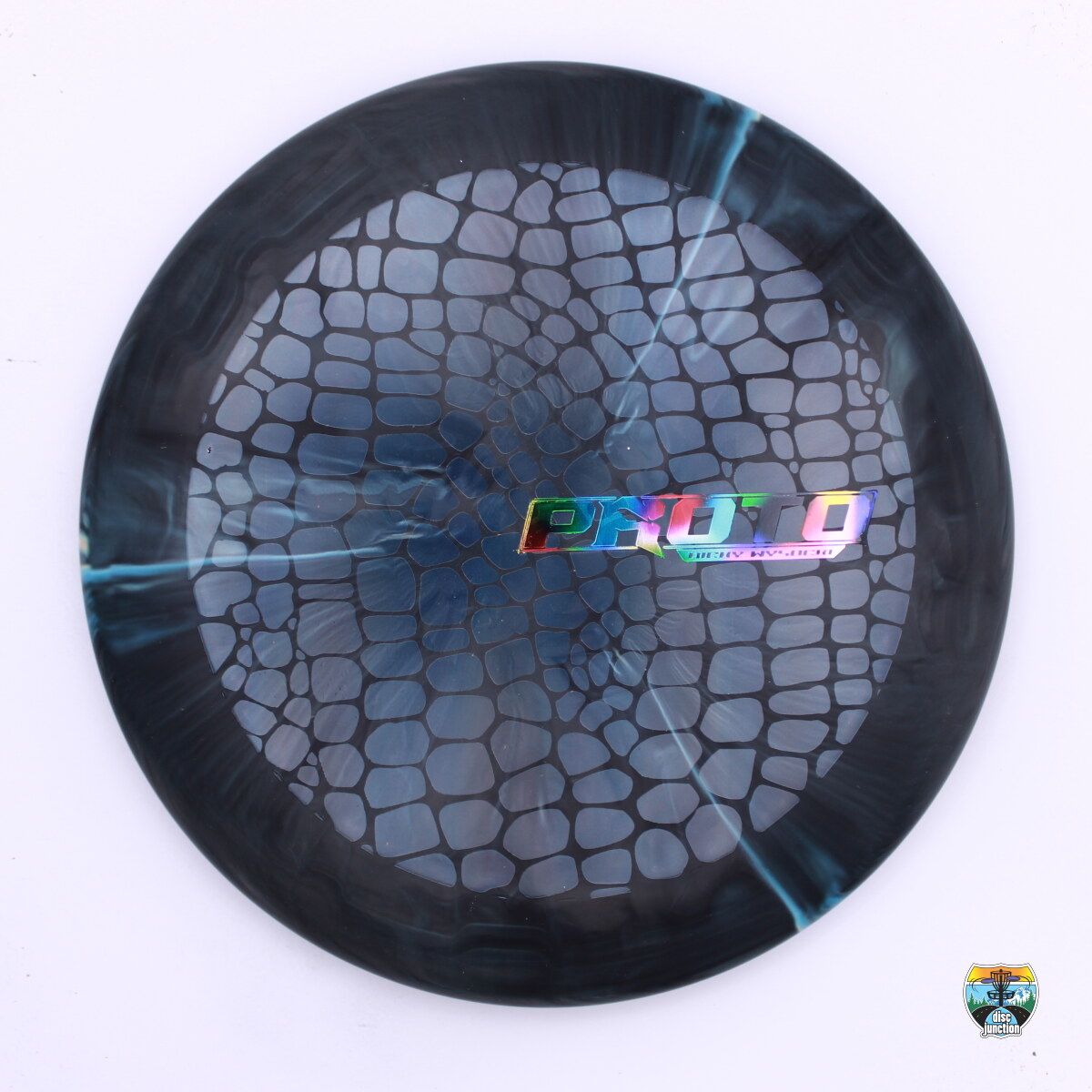 Discraft Prototype Putter Line CT Blend 2025 Ricky Wysocki Protoype Putter Raptor Skin, Manufacturer Weight Range: 173-174 Grams, Color: Black, Serial Number: 0420-0001